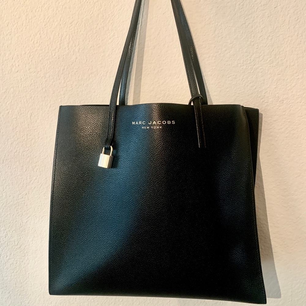 Marc Jacobs leather tote black